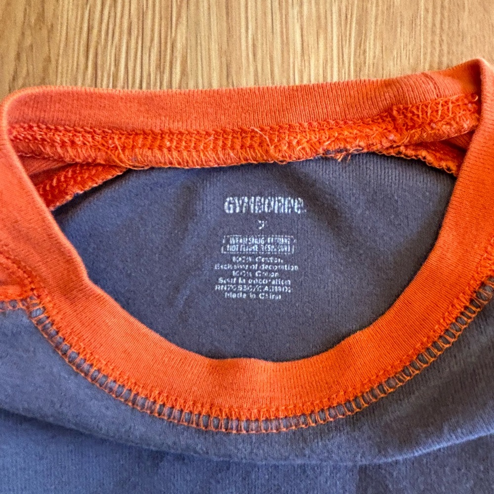 Gymboree Gray and Orange Truck Pajama Set - Picture 2 of 5